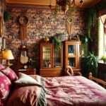 Vintage maximalist bedroom DIY projects