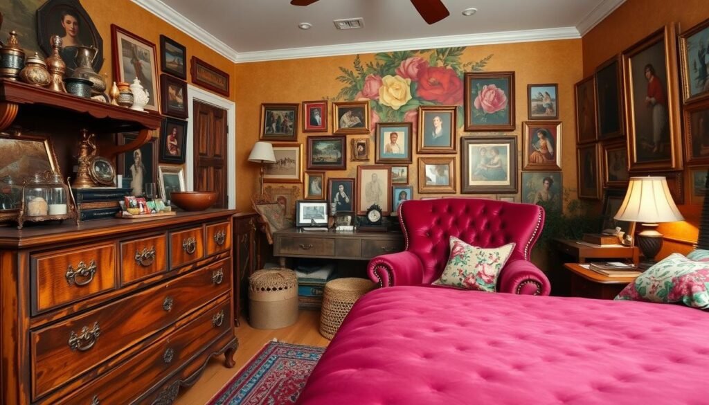 vintage maximalist bedroom DIY projects vintage maximalist bedroom DIY projects