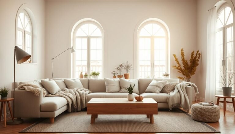 Cozy Scandinavian living room