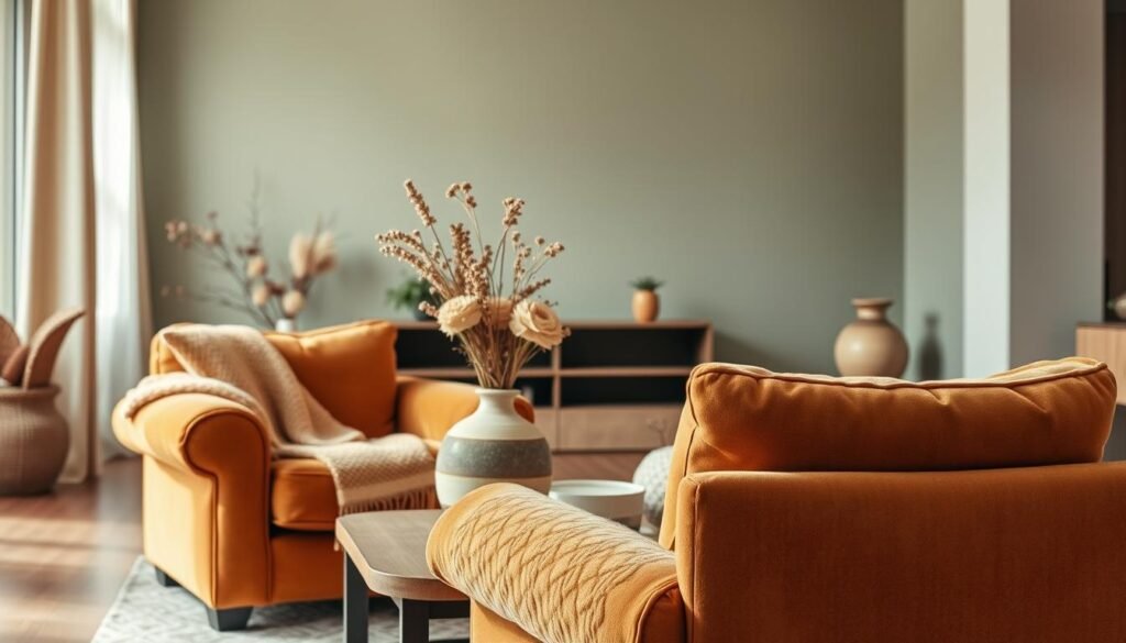 cozy living room color palette