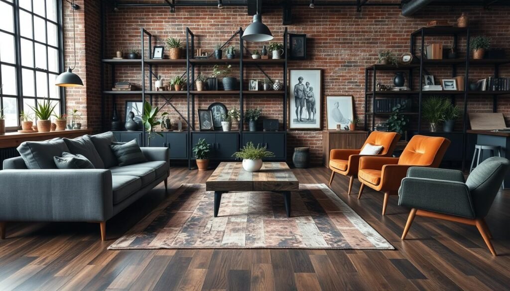 modern industrial decor