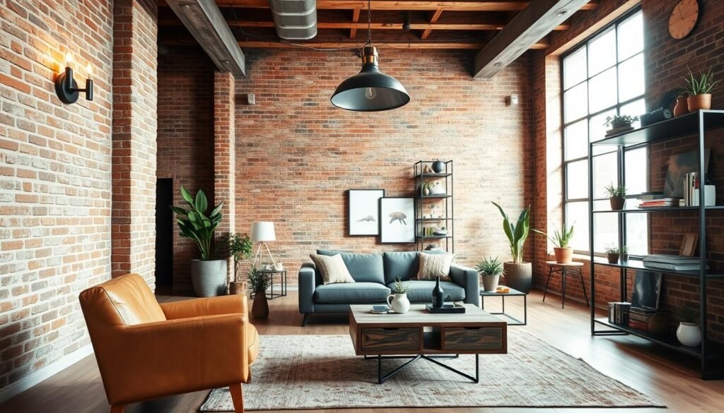 rustic industrial style