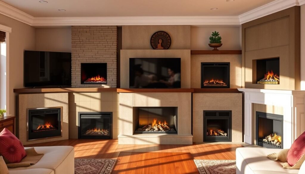 types of fireplaces